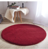 Offre sp&eacute;ciale tapis de forme ronde Faux Fux lapin tapis de sol &eacute;cologique tapis de support antid&eacute;rapant