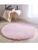 Offre sp&eacute;ciale tapis de forme ronde Faux Fux lapin tapis de sol &eacute;cologique tapis de support antid&eacute;rapant
