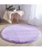 Offre sp&eacute;ciale tapis de forme ronde Faux Fux lapin tapis de sol &eacute;cologique tapis de support antid&eacute;rapant